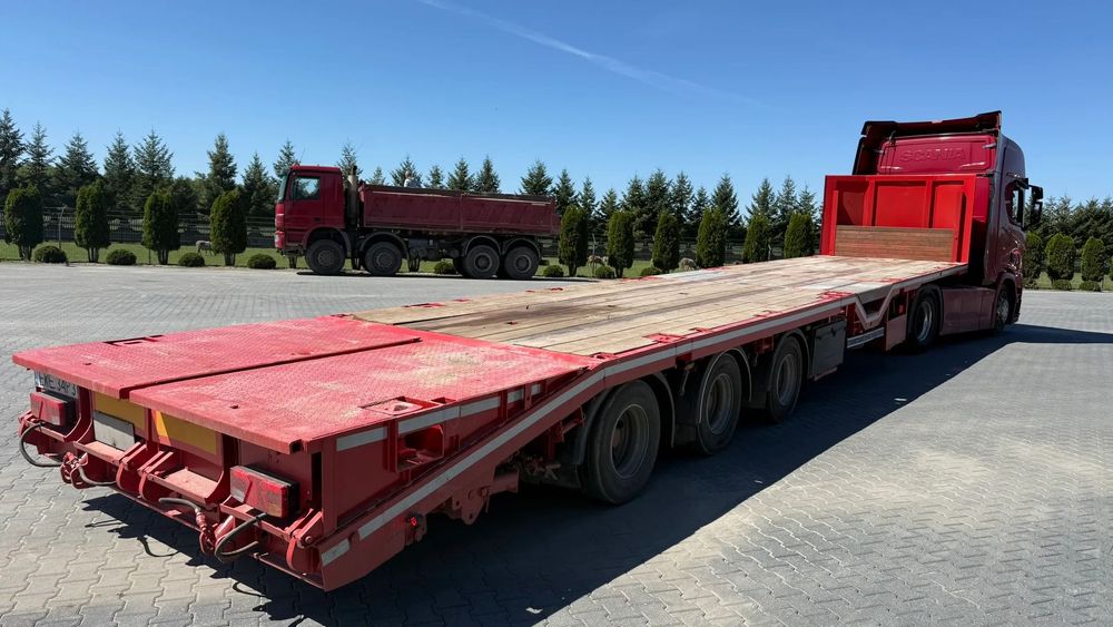 Trax  Niskopodwozie TRAX, laweta, kontener, kłonice, platforma