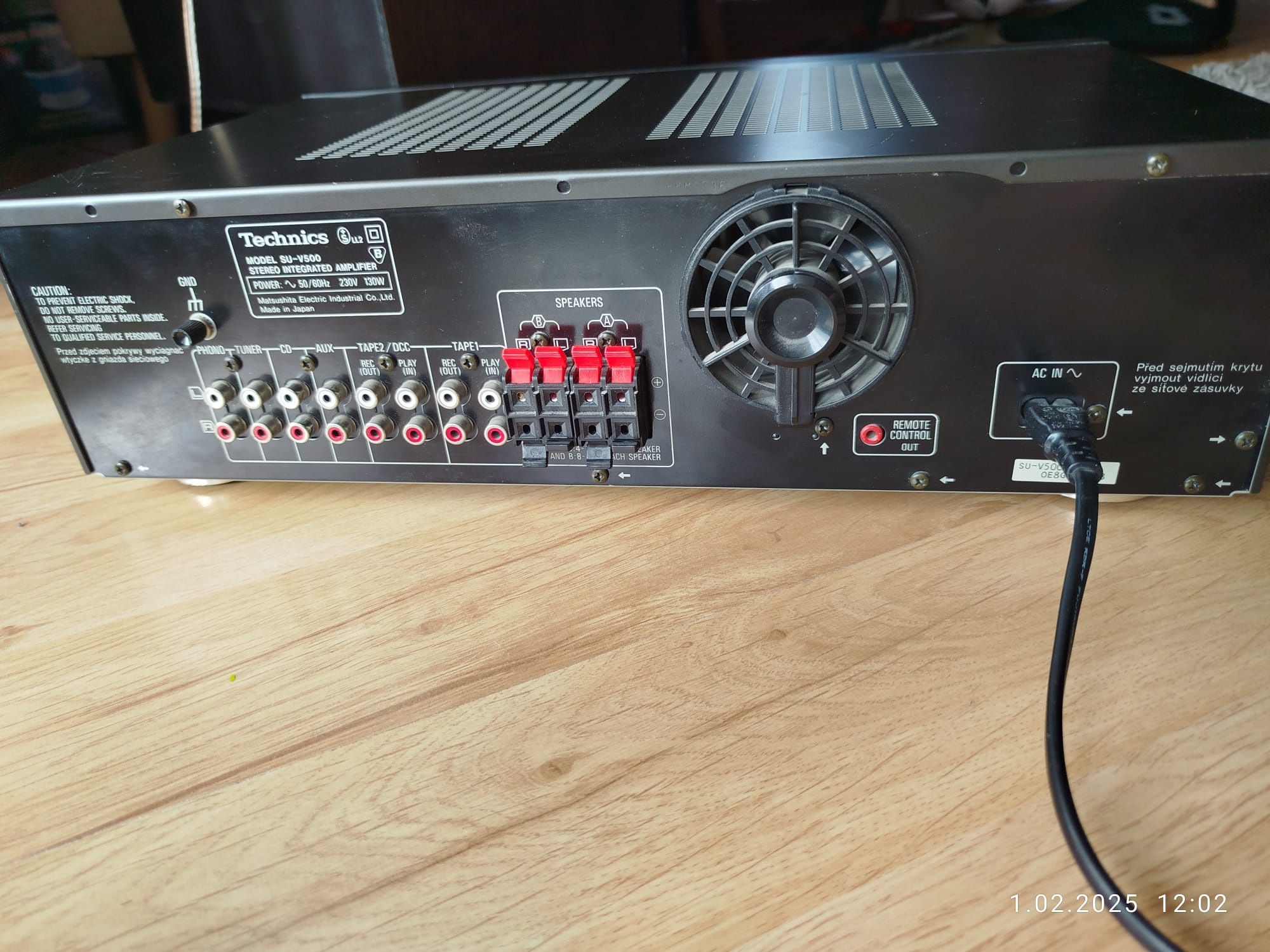 Wzmacniacz Technic su v500