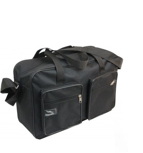 сумка дорожная на плечо Код  2670 сумка дорожня черная