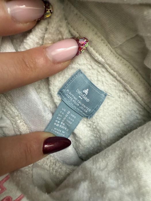 Bluza GAP szaro rozowa