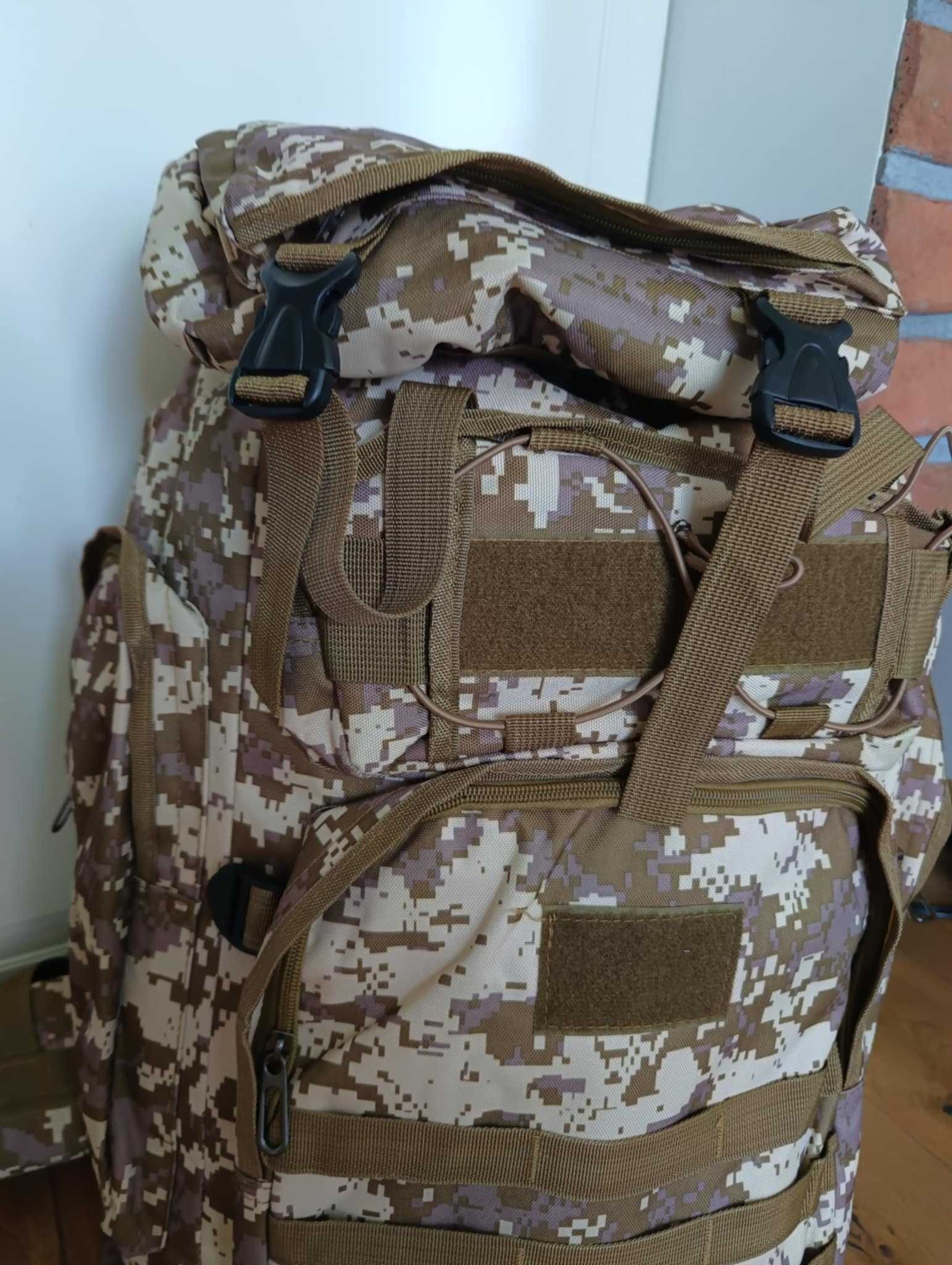 Plecak Turystyczny, Taktyczny, Pojemny Moro,75L, W góry, mocny, lekki