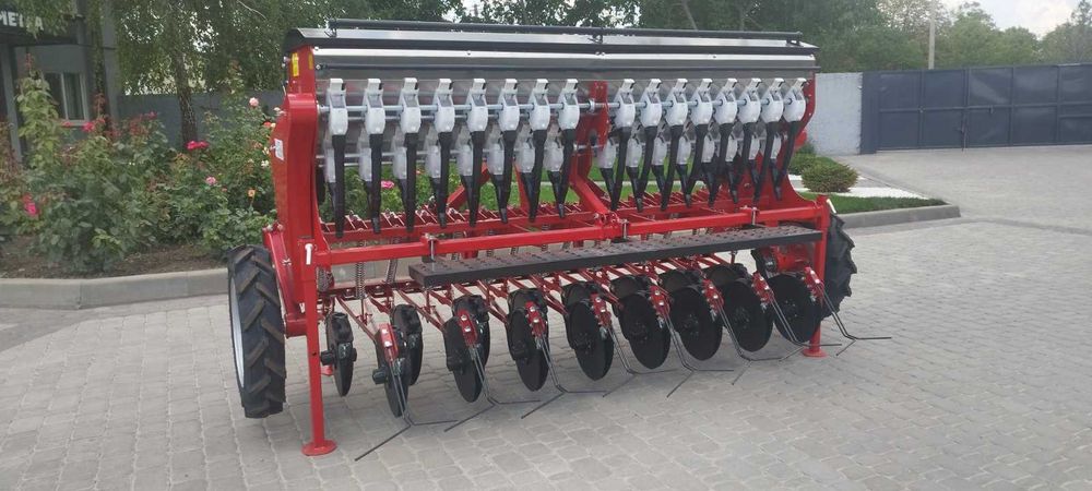 Сівалка навісна від 1,5 до 3м. Зернова сівалка СЗ під міні трактор