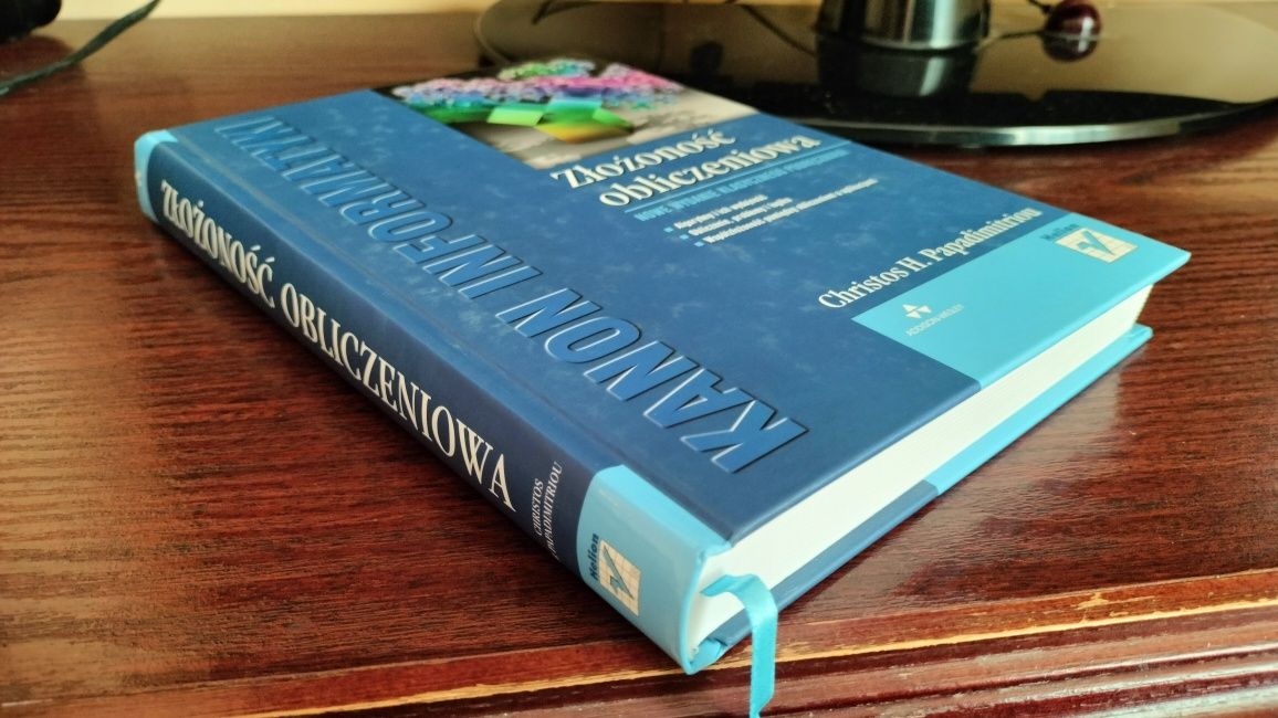 Złożoność obliczeniowa
autor: Christos H. Papadimitriou