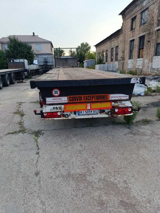 Продам напівпричіп роздвижний +6м