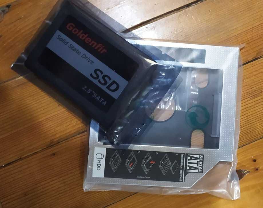 Жесткий диск SSD 240 gb + переходник адаптер