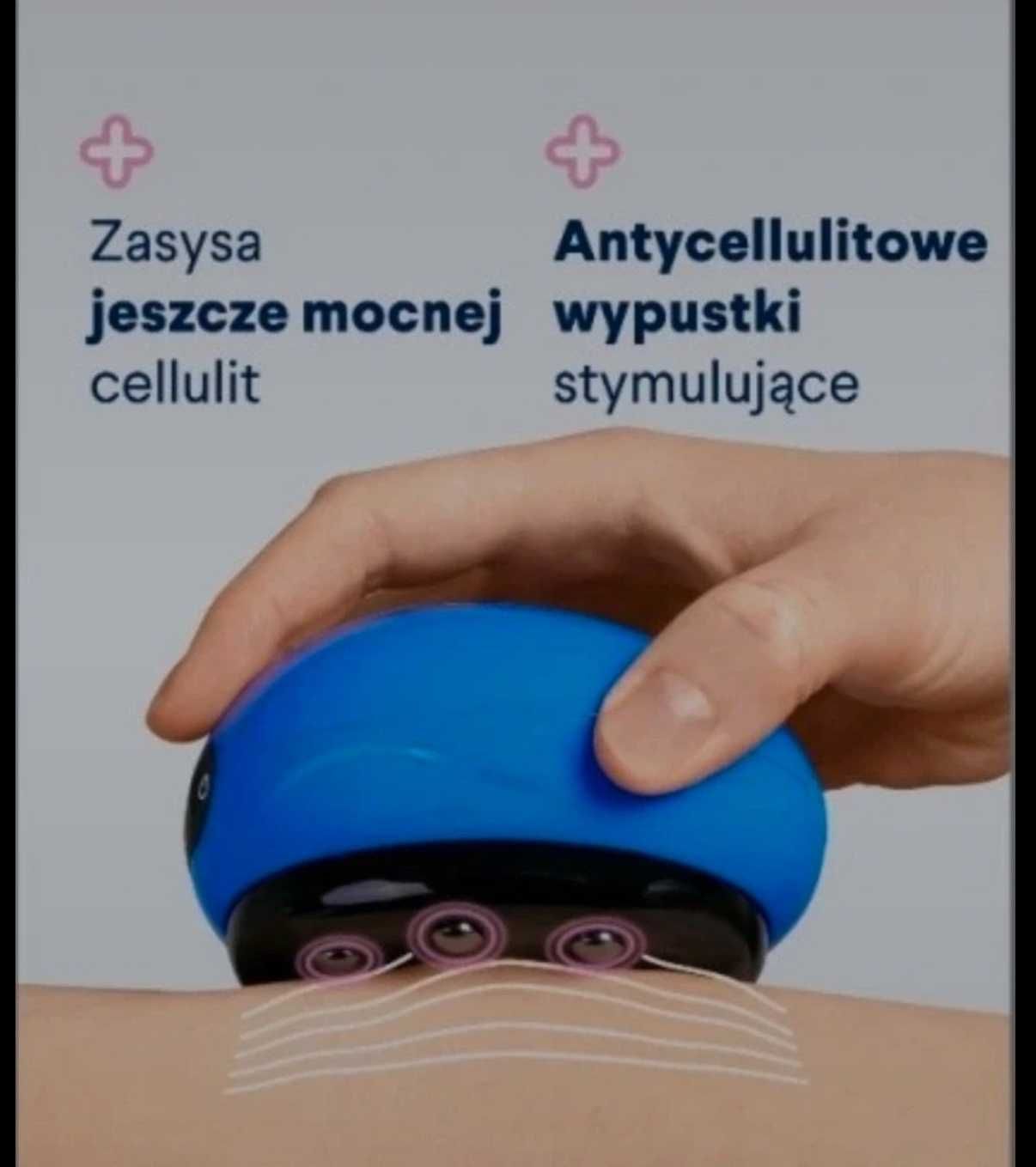 Bańka rozgrzewająca antycelulitowa cellublue