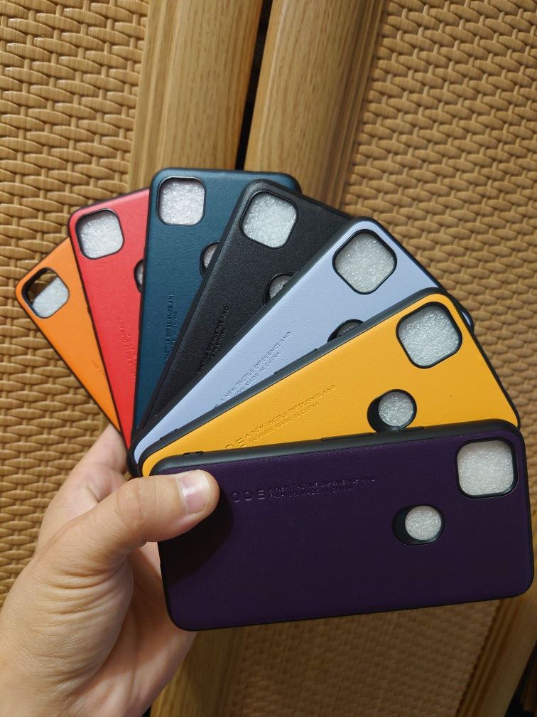 Кожаный чехол для Pixel 4A Code LEATHER на все модели