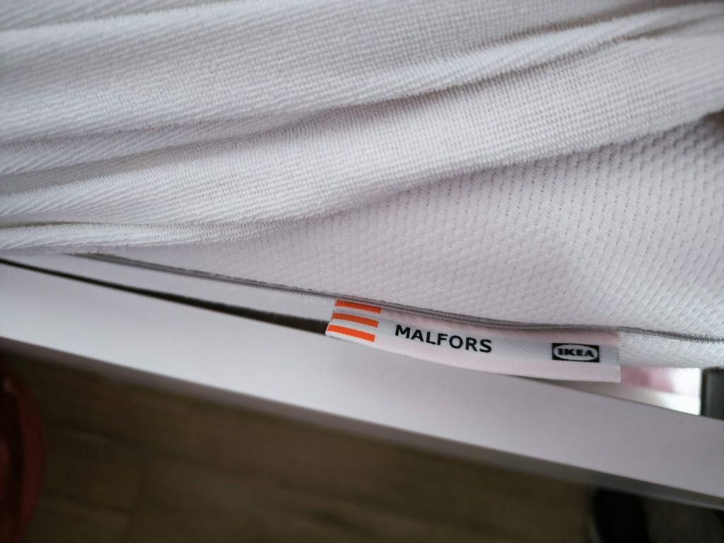 Łóżko podwójne Ikea Flaxa + 2 materace