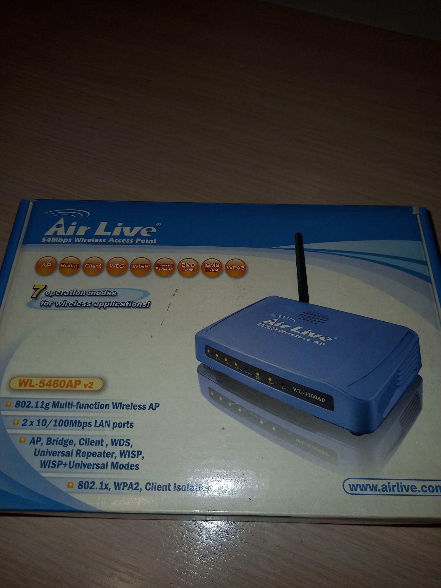 Точка доступу Air Live WL-5460AP v2