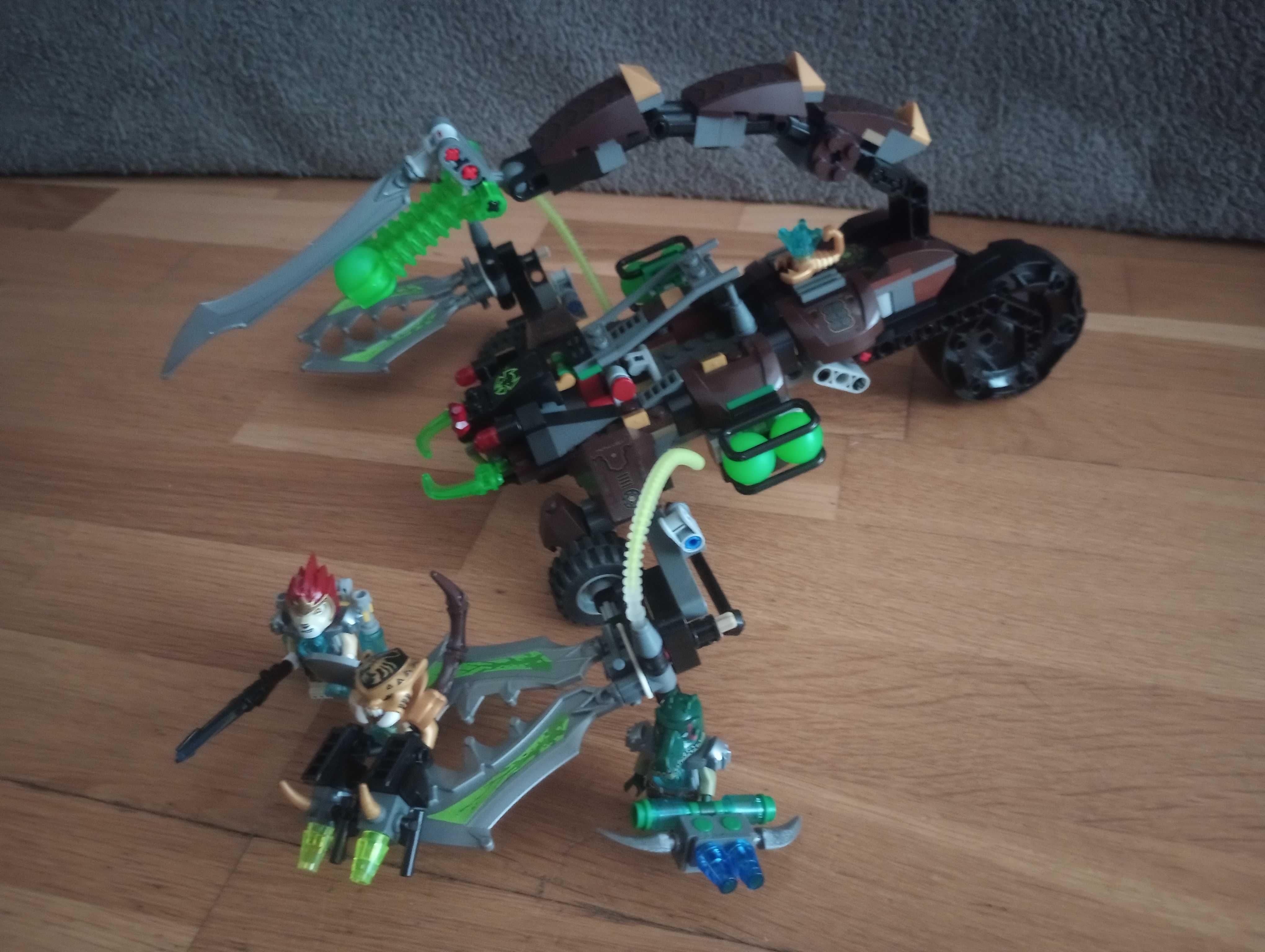 Lego Chima 70132 Scorm's Scorpion Stinger kompletny, instrukcja