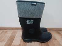 BUTY Gumo - Filcowe-robocze ciepłe kalosze Boryna 6250