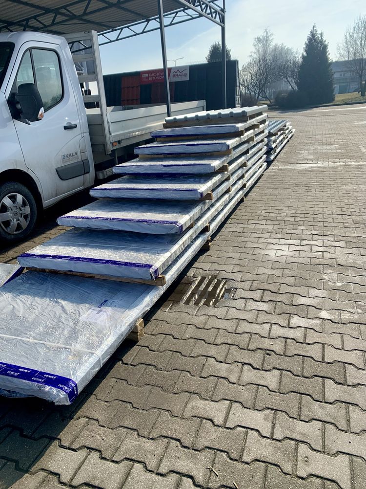Blacha Trapezowa T18 grubość : 0,60 mm srebrna
