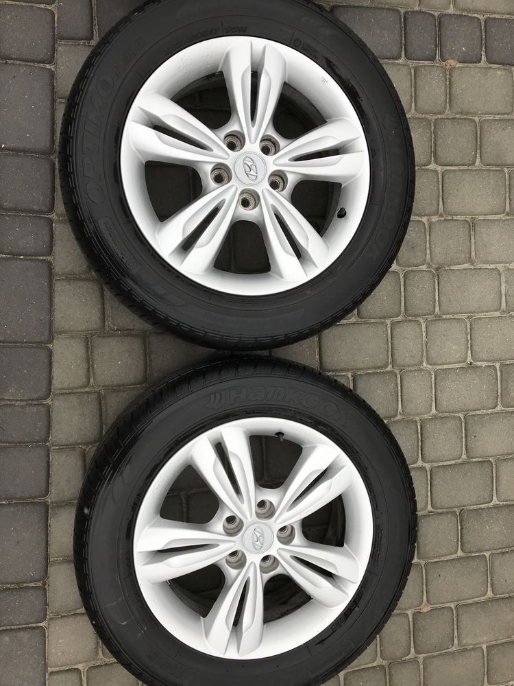 Alufelgi 5x114,3 17 cali Hyundai Tucson Kona ix35 opony 225/60/17