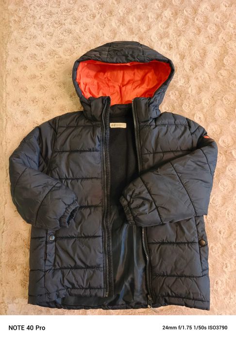 kurtka ocieplana chłopięca