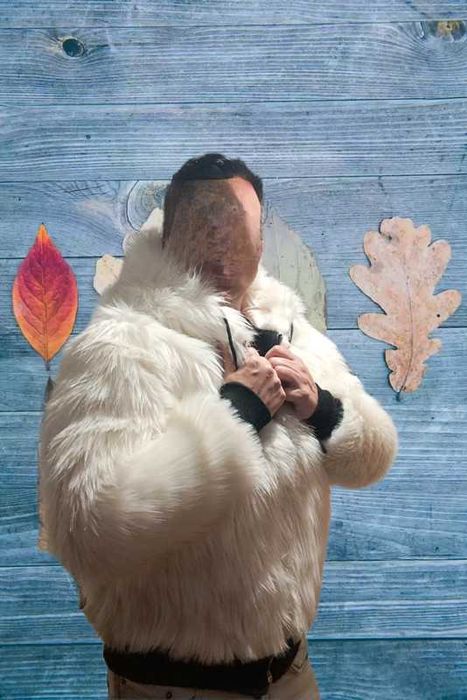 Casaco de Inverno  cor Branco