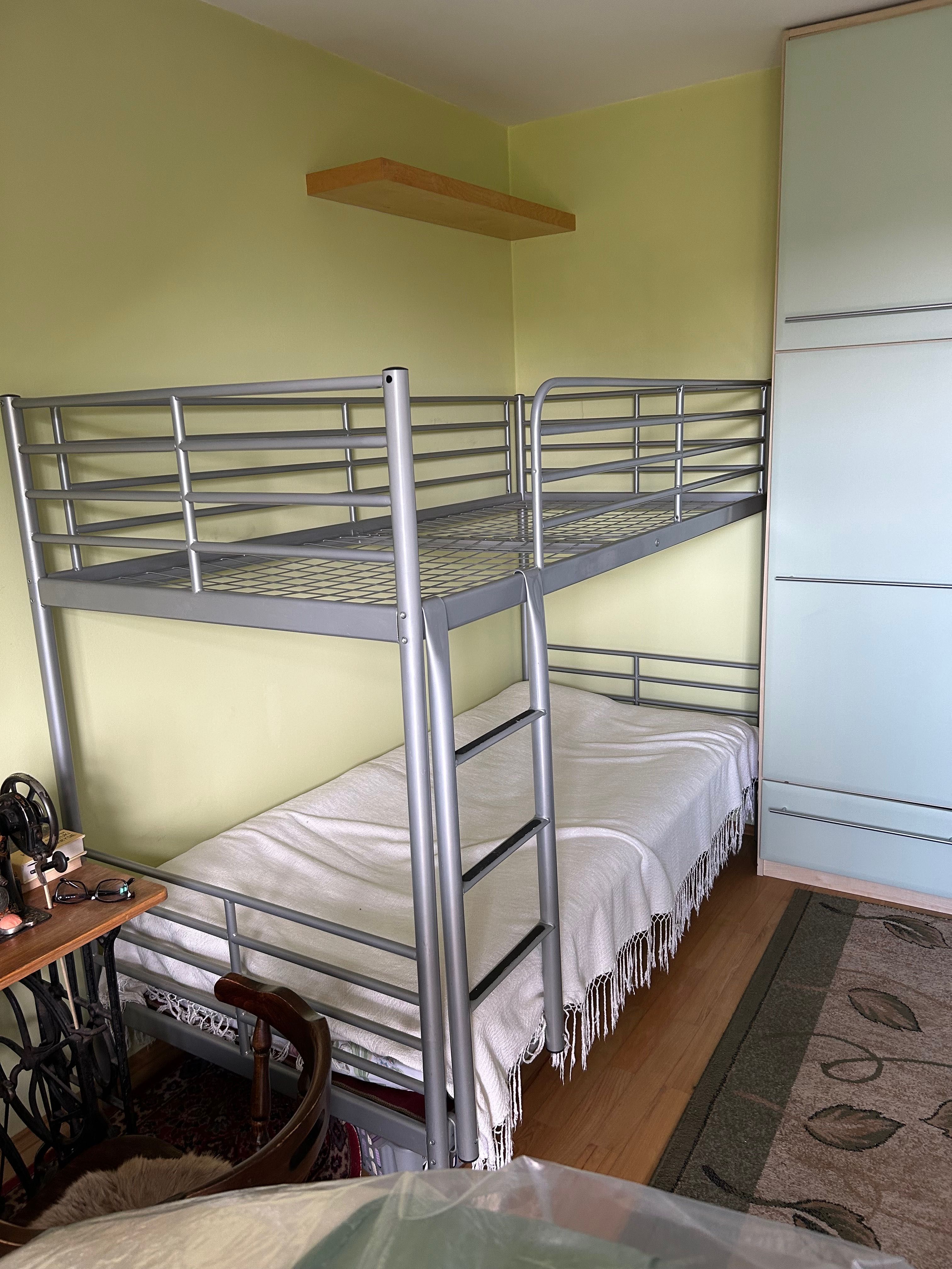 Łóżko piętrowe Svarta Ikea