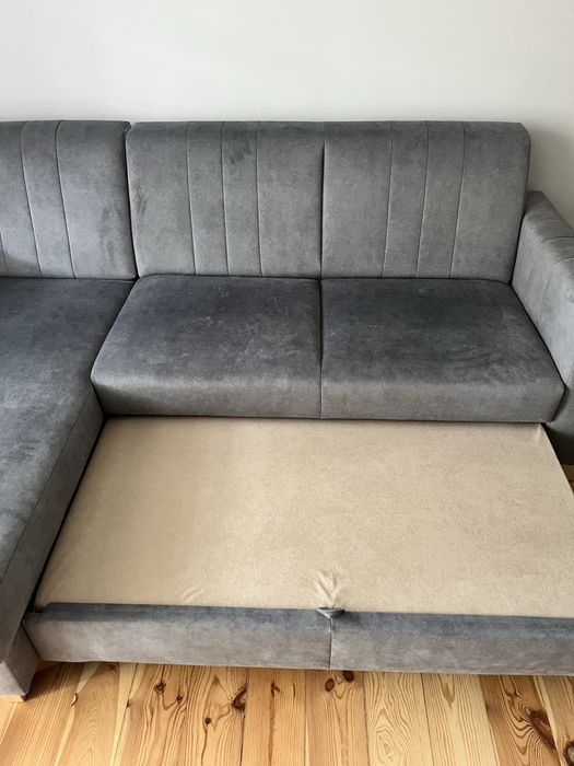 Sofa narożna z funkcja spania