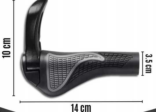 Uchwyty rowerowe na kierownice-rogi ,uniwersalne,nowe