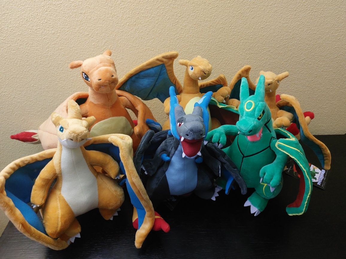 Peluches Pokémon Charizards NOVOS