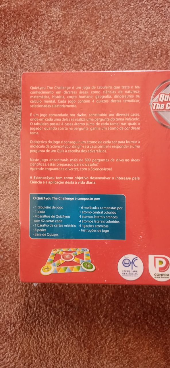 Jogo "science4you"