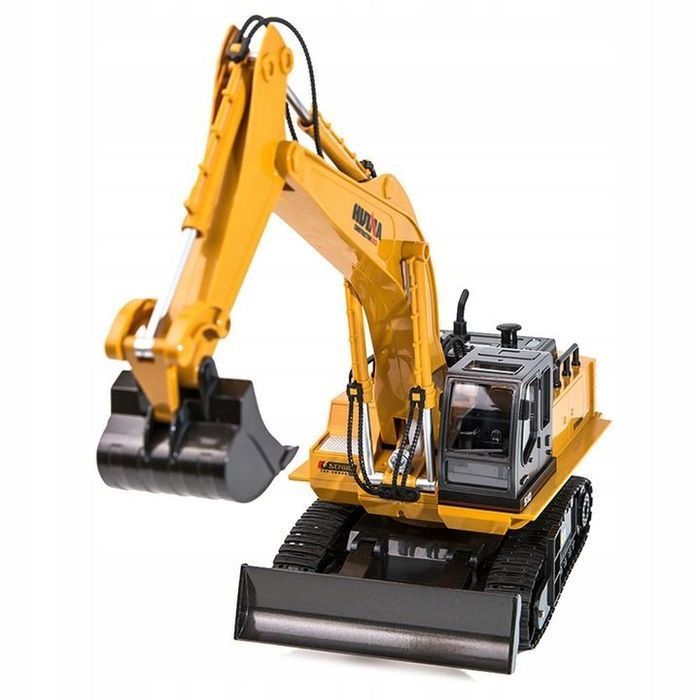 Duża koparka gąsienicowa spychacz zdalnie sterowana RC 1:16 + pilot