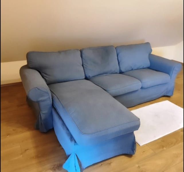 Sofa Ikea - kolor niebieski