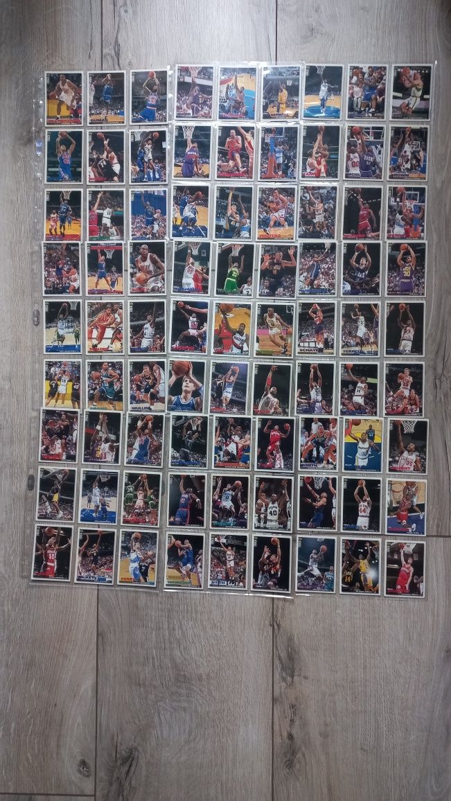 Karty nba upper deck 95-96 kompletny set