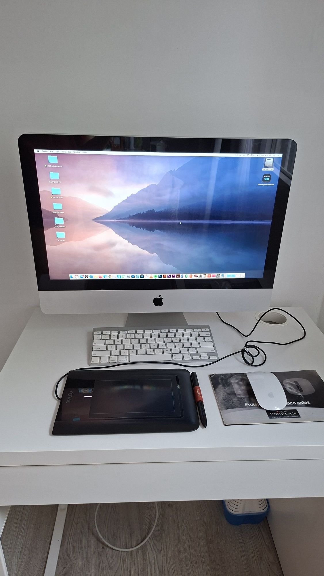 iMac 21,5" (Final 2009) + Wacom Bamboo – 1TB