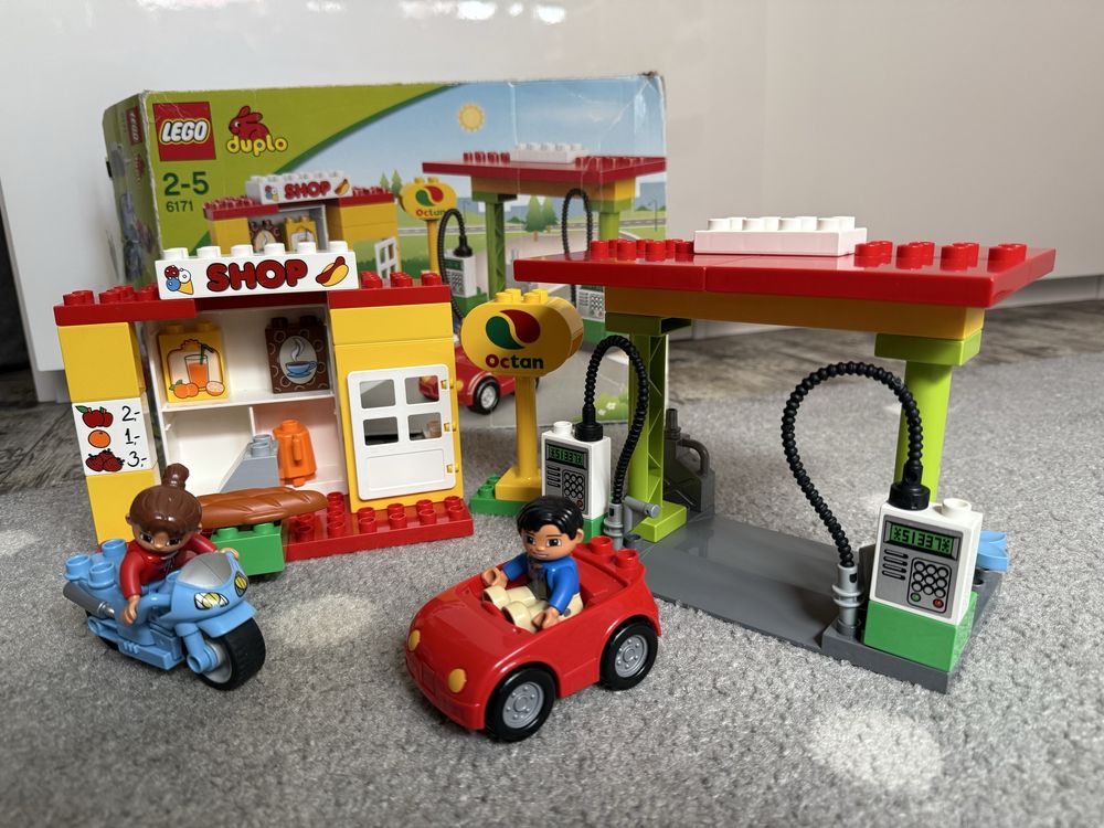 Klocki Lego Duplo stacja Paliw 6171