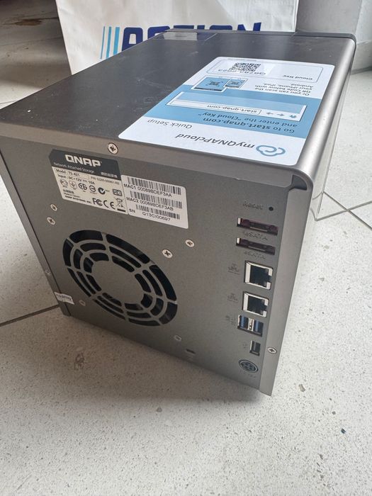QNAP TS‑421 — 4‑дисковий NAS-бокс, особисте хмарне сховище