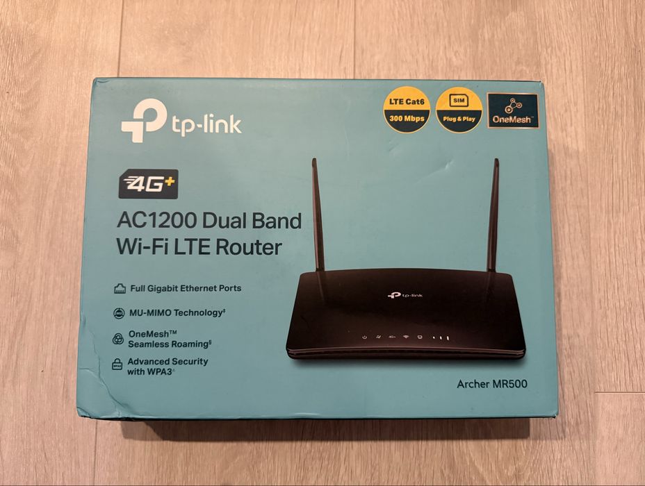 Tp-link AC1200 Dual Band Wi-Fi LTE Router