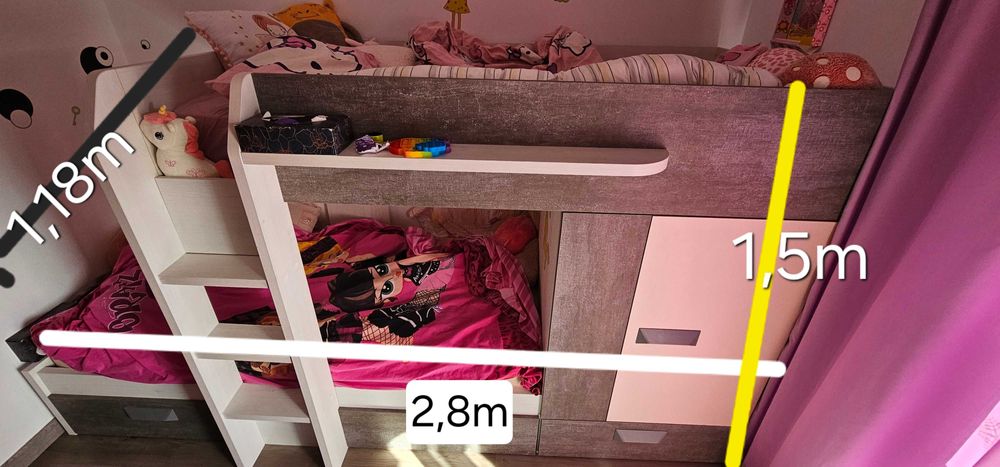 Beliche para 2 crianças