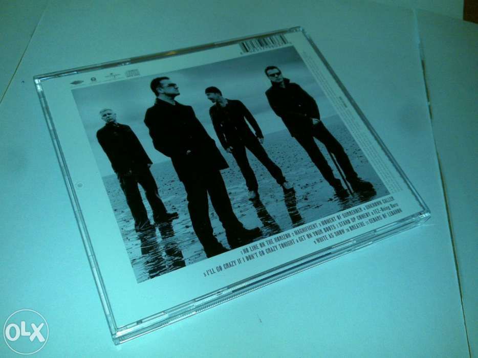 u2 (no line on the hor i zon) música/cd novo