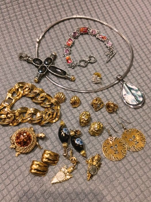 Кліпси monet, кулон локет avon, Sarah cov, вінтаж, на подарунок