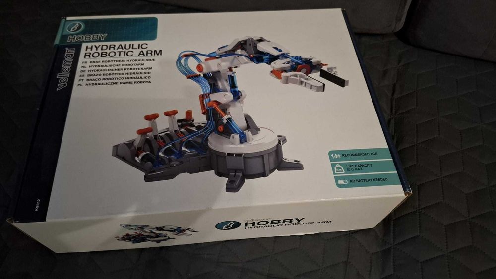 Velleman KSR12 Zestaw ramienia robota hydraulicznego