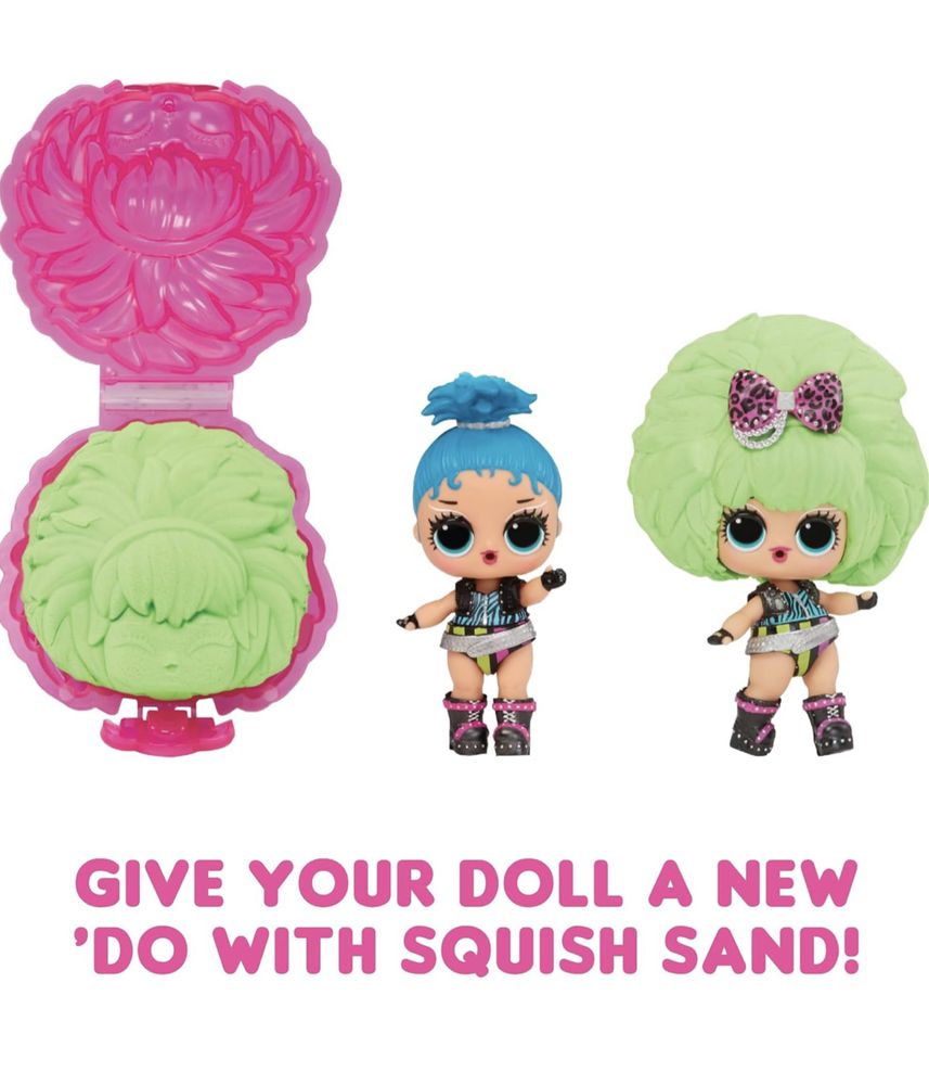 Lol Squish Sand Magic Hair Tots