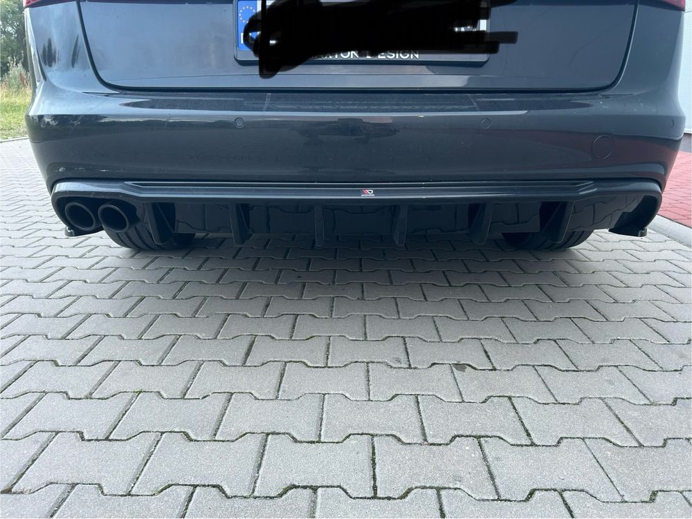 Zderzak tył tylny maxton  audi a6c7 avant LY8X 4pdc