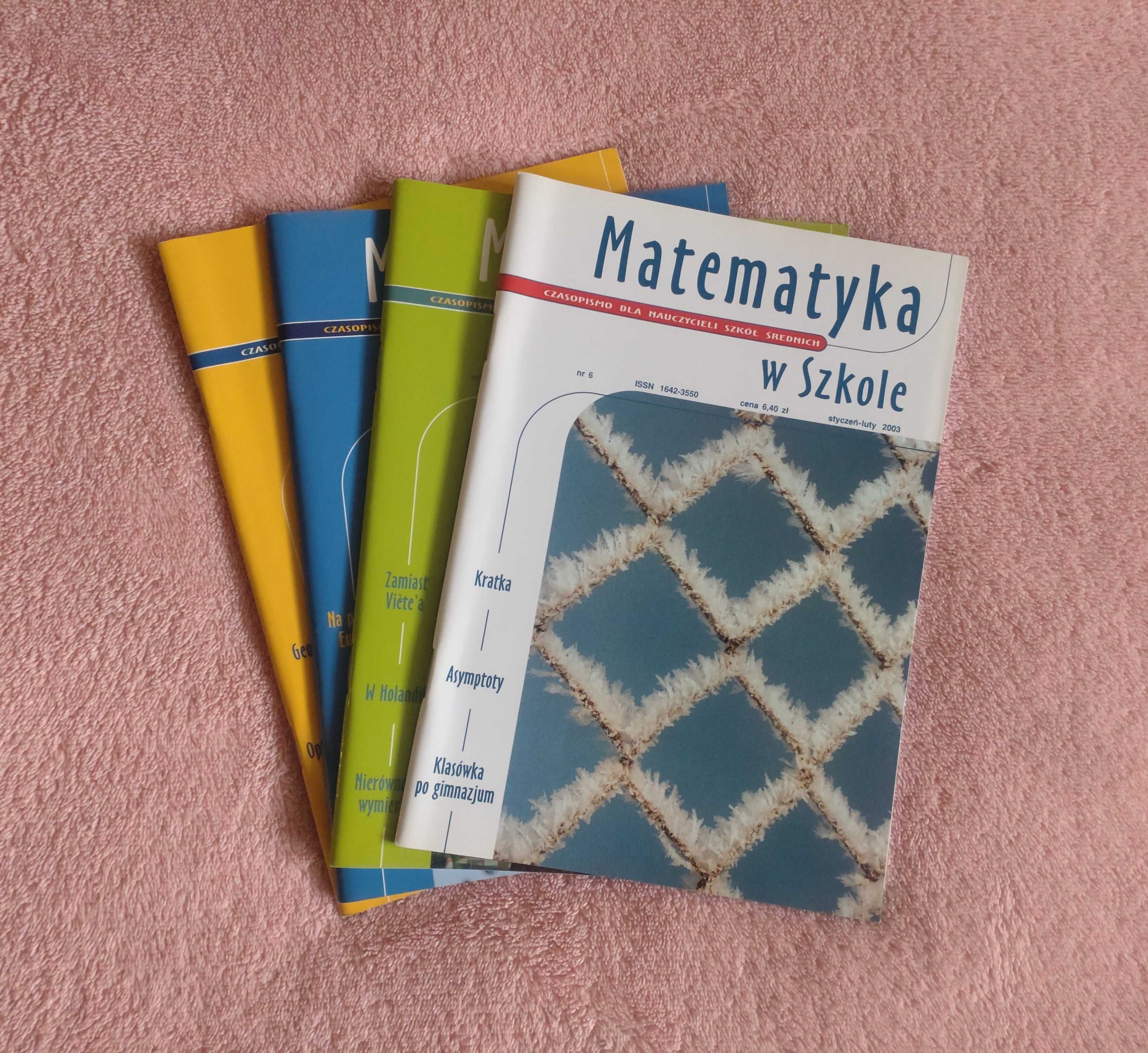 Czasopismo Matematyka w szkole 2003