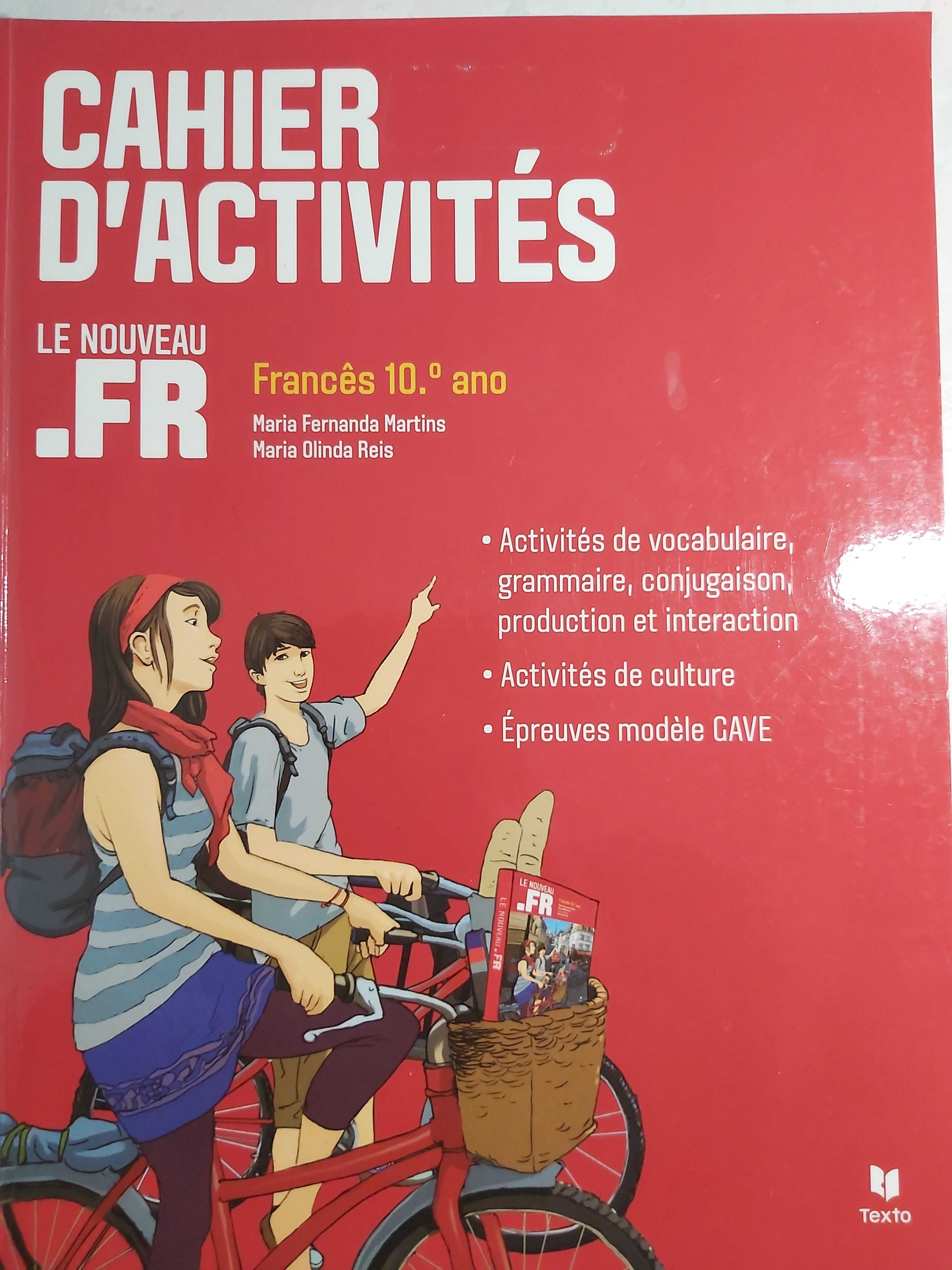 Livros Francês 10º Ano Le Nouveau .FR