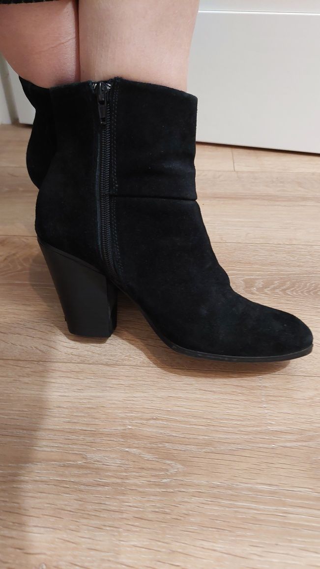 botki skórzane Nine West r. 39