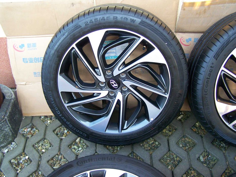 Koła Aluminiowe  19" LATO  Tpms Hyundai TUCSON 15-