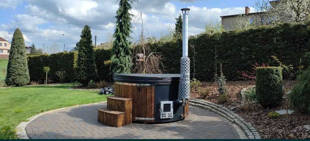 Balie ogrodowe z piecem zewnętrznym. Balia ogrodowa, ruska bania Tanio