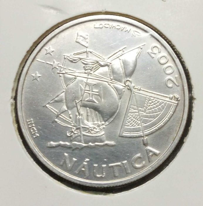 Moeda de 10 euros náutica