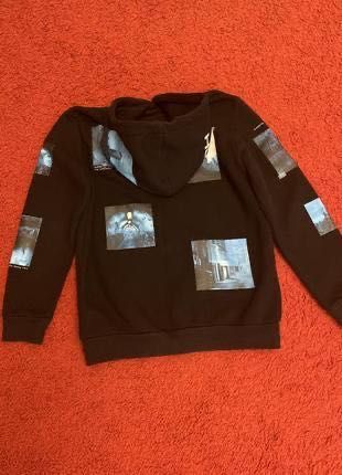 Толстовка, худі на флісі Bershka. Р. S