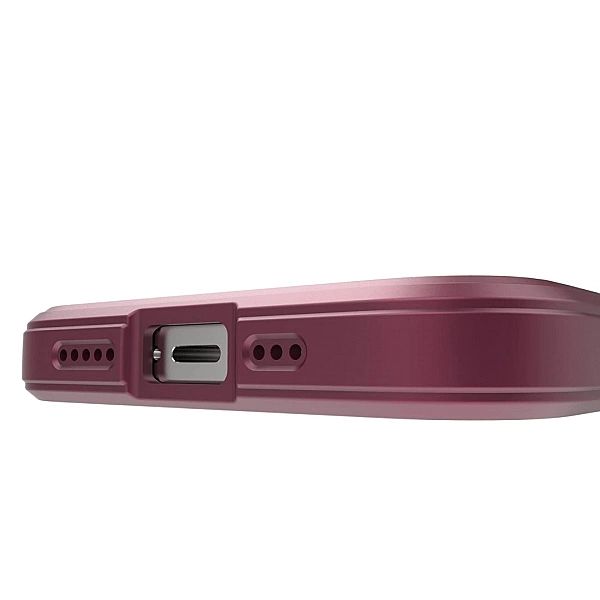 Etui Magic Shield Case Braders do iPhone 13 Pro Max burgundowy