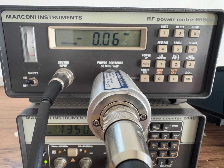 Equipamento de teste radiofrequência