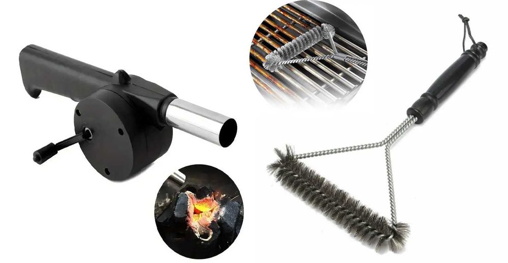 GRILL Dmuchawa do grilla Drapak do grilla