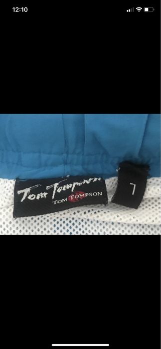 Tom Tompson L szorty męskie do pływania spodenki kąpielówki niebieskie