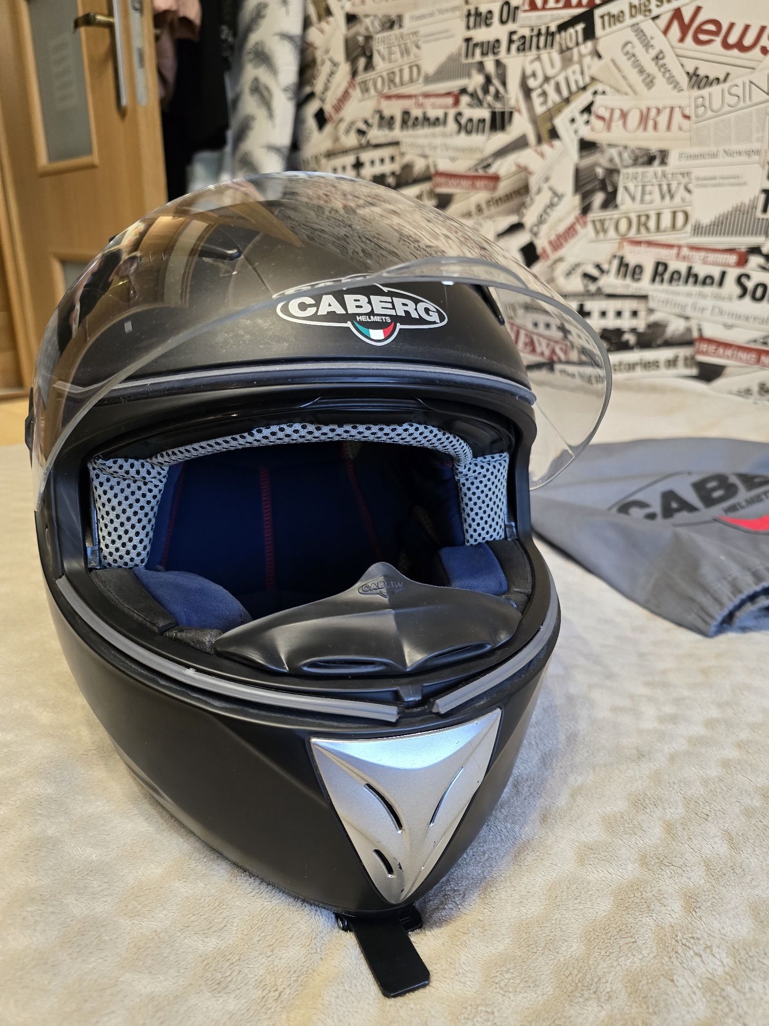 KASK motocyklowy CABERG V2R Double Visor Tech (