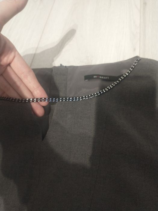 Garsonka 42 44 xl Monnari spódnica żakiet bluzka elegancka